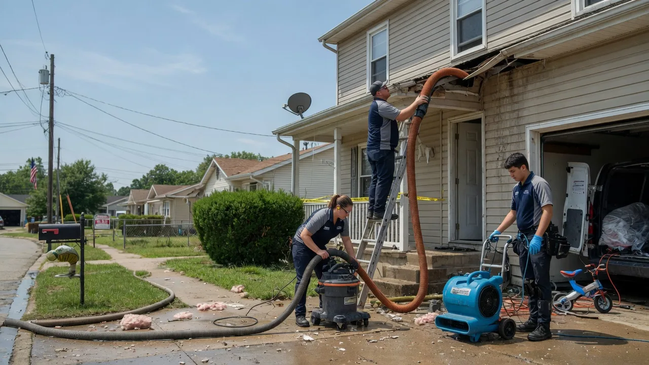 Water Damage Restoration in Wind Ridge, PA near me